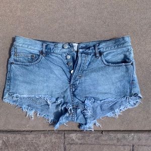 Free People Denim Shorts